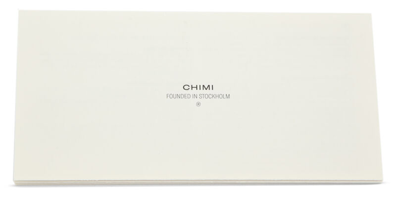 CHIMI 04 Ecru Rectangle Clear Sunglasses | SmartBuyGlasses US