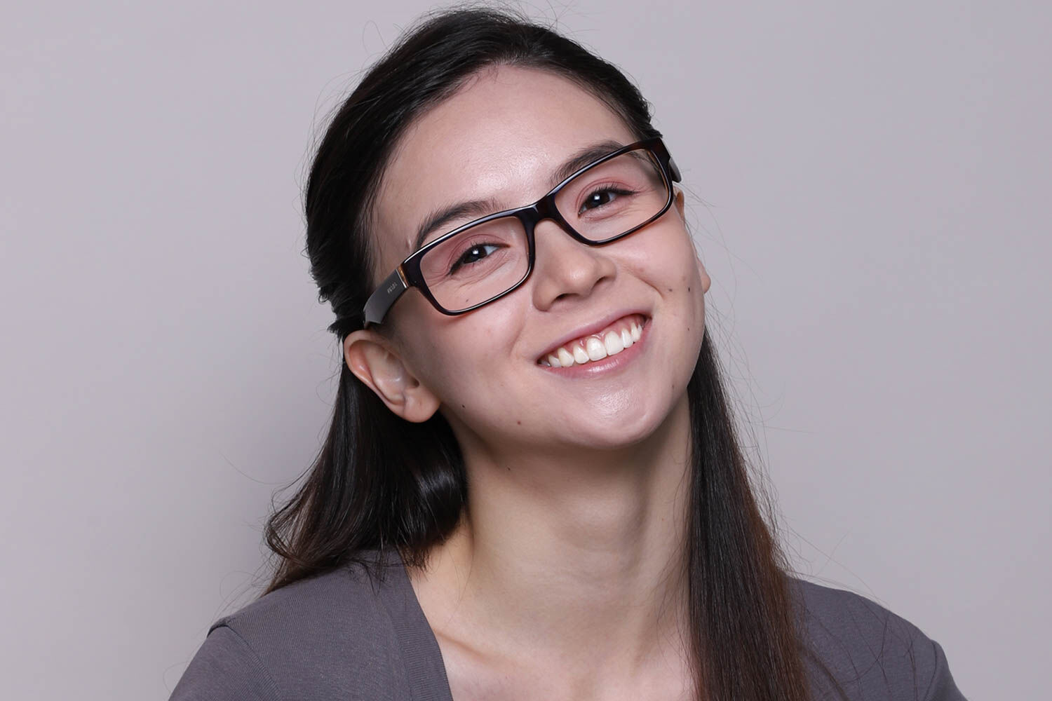 Prada PR 16MV ZXH1O1 Rectangle Tortoise Eyeglasses