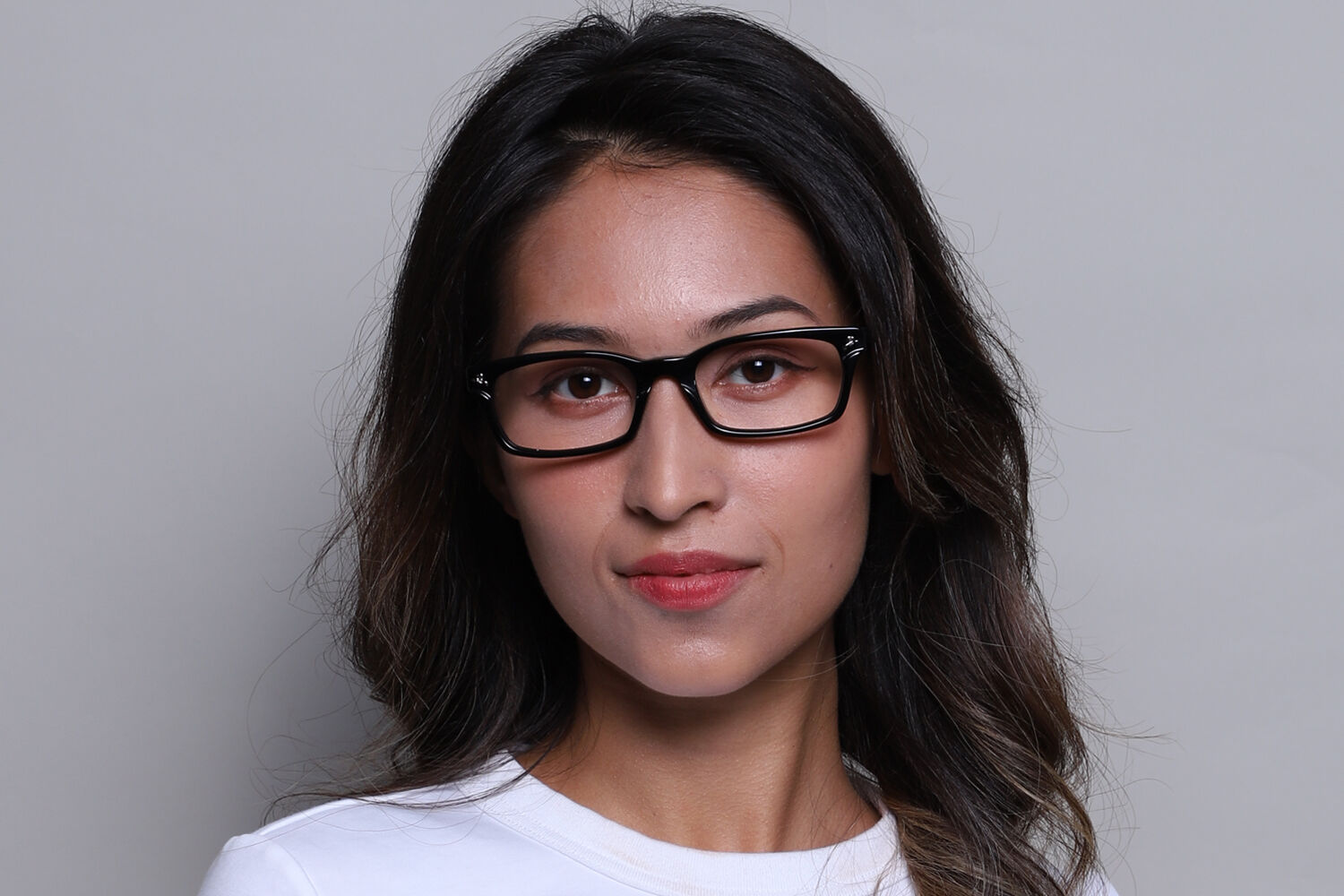 Ray-Ban RX5017A Asian Fit 2000 Shiny Black Eyeglasses