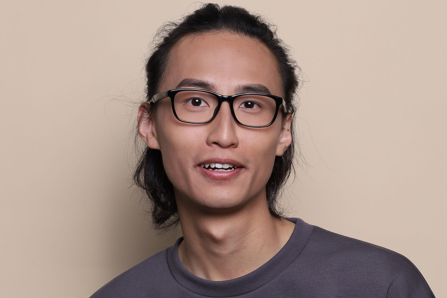 Ray-Ban RX5315D Asian Fit 2000 Shiny Black Eyeglasses