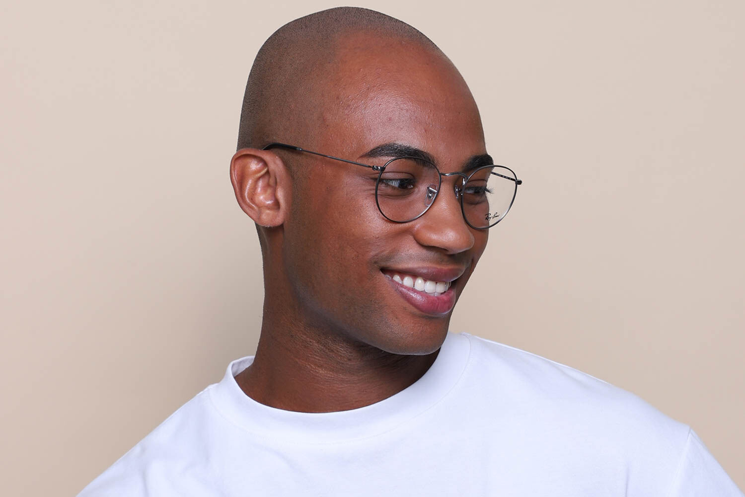 Ray-Ban RX3447V Round Metal 2620 Matte Gunmetal Eyeglasses