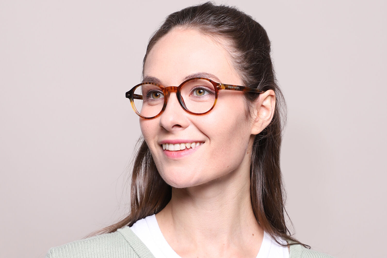 Giorgio Armani AR7004 5191 Yellow Havana Eyeglasses