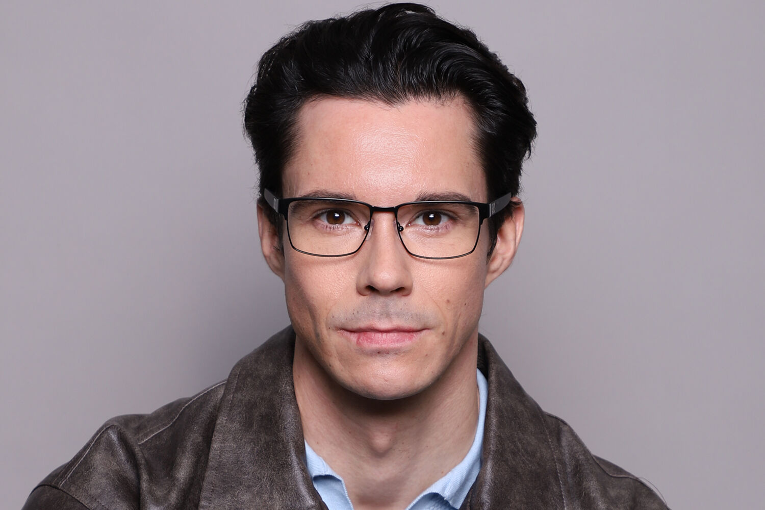 Armani Exchange AX1019 6063 Square Black Eyeglasses