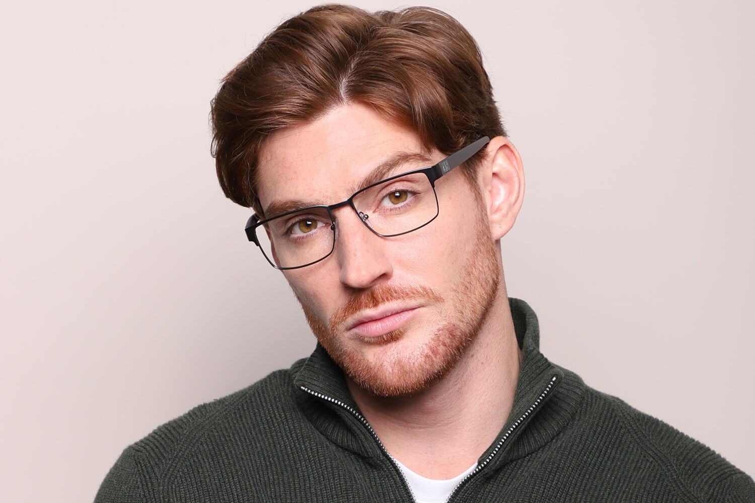 Armani Exchange AX1019 6089 Square Grey Eyeglasses
