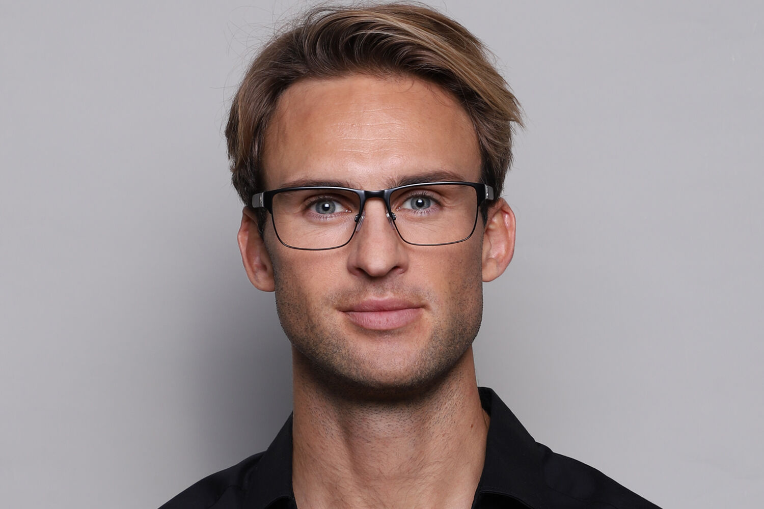 Polo Ralph Lauren PH1175 9038 Rectangle Matte Black Eyeglasses