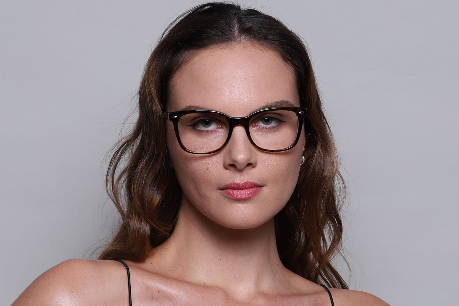 Ray-Ban RX5285 Highstreet 2383 Square Top Havana On Green