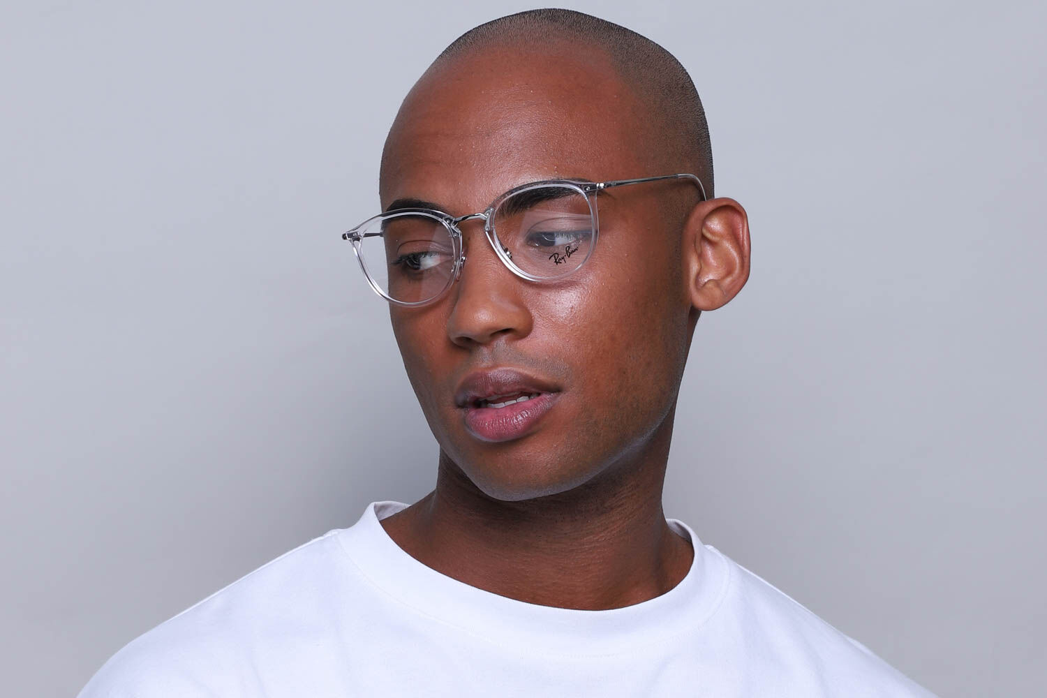 専用 roBa ホワイト Ray-Ban RX7140 2001 Oval Clear Eyeglasses | SmartBuyGlasses US