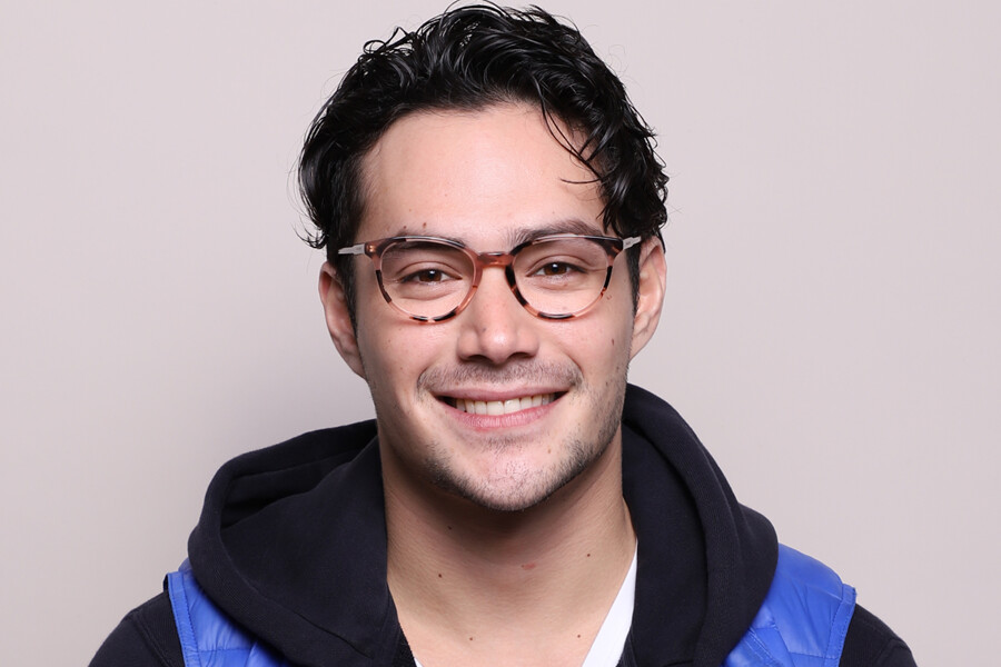Longchamp LO2608 690 Oval Pink Tortoise Eyeglasses  display picture 2