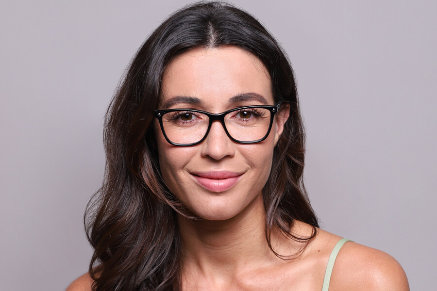 Longchamp LO2613 001 Square Black Eyeglasses  display picture 1