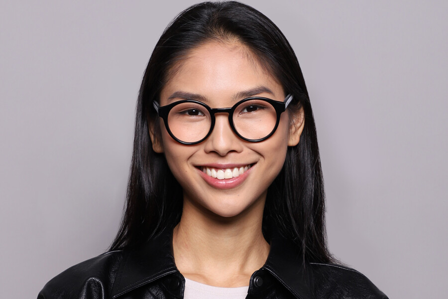Marc Jacobs MARC 292 80S Round Black Eyeglasses 