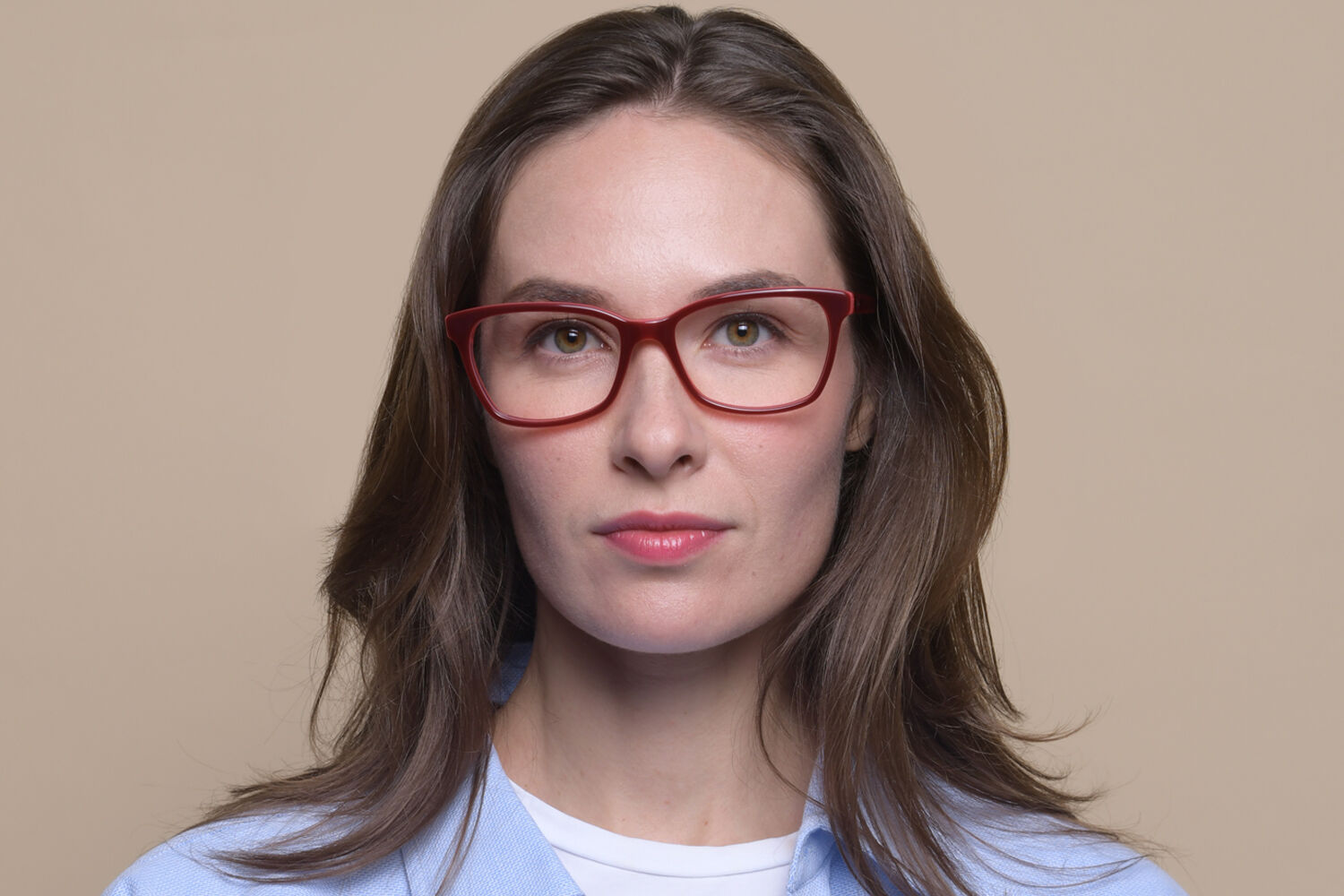 Ray-Ban RX5362 5777 Cat Eye Red Eyeglasses | SmartBuyGlasses US