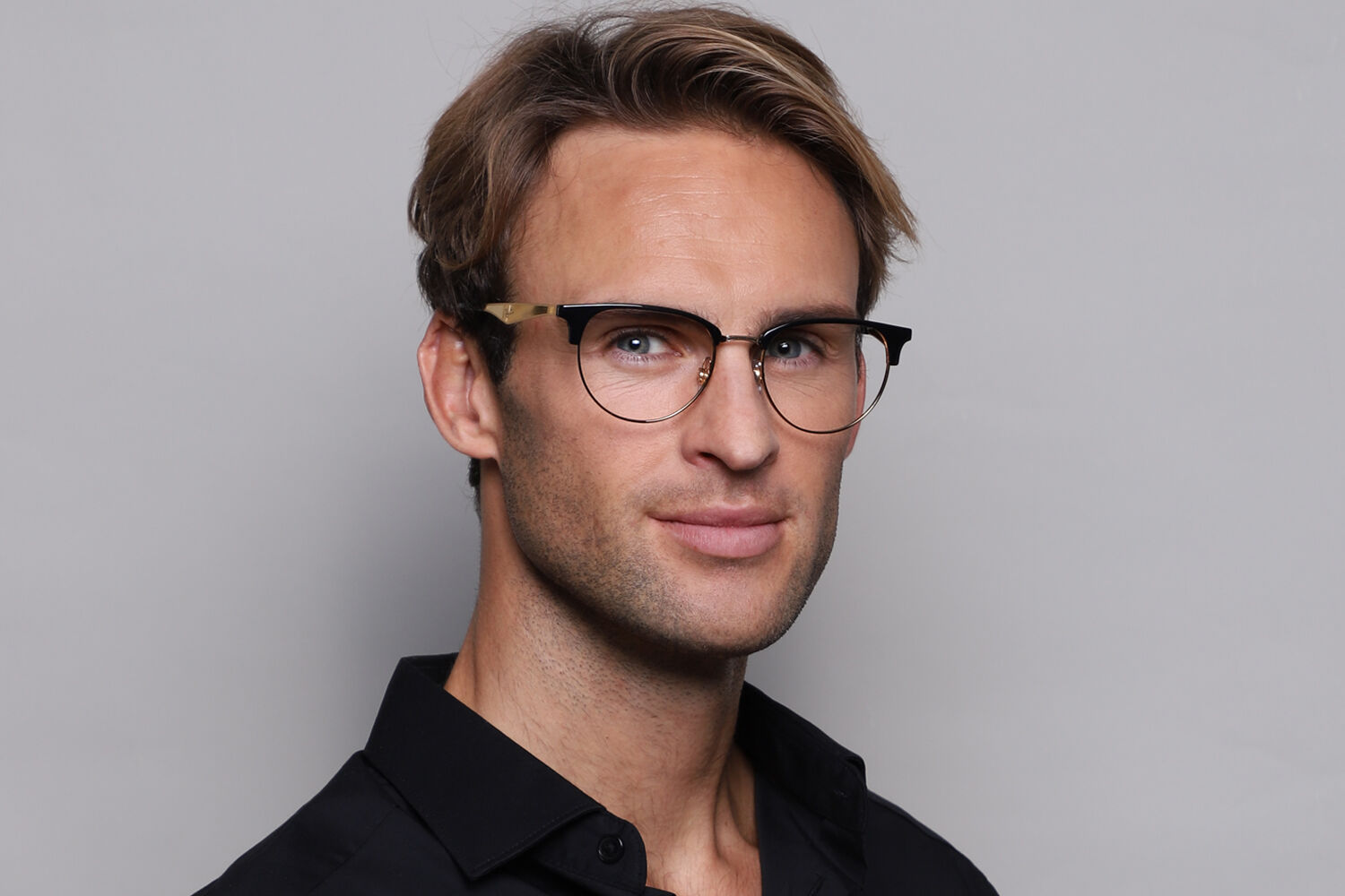 Ray-Ban RX6396 5784 Cat Eye Black/Gold Eyeglasses | SmartBuyGlasses US
