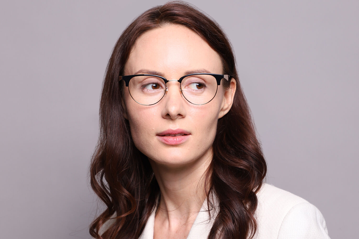 Ray-Ban RX6396 5784 Cat Eye Black/Gold Eyeglasses | SmartBuyGlasses US