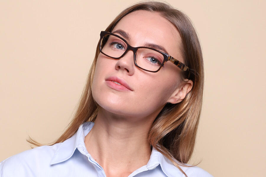 Kate Spade Jeri WR9 Rectangle Tortoise Eyeglasses  display picture 1