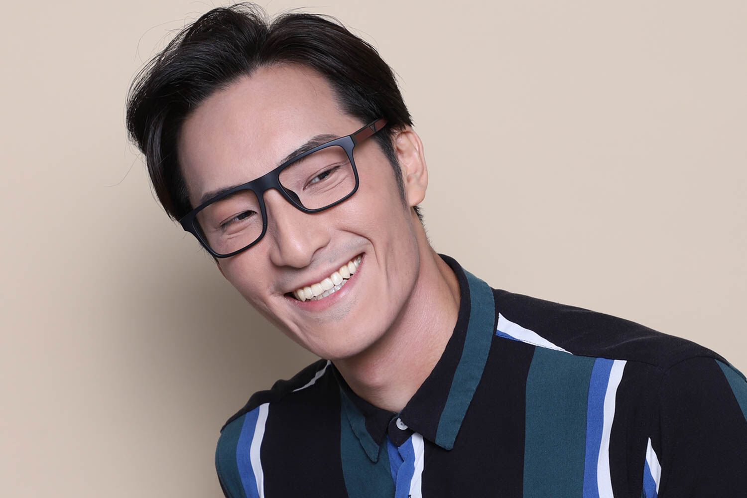 ヤ*ー様 Emporio Armani Embossed Lether Jack Emporio Armani EA4115F Asian Fit With Clip-On 50421W Rectangle