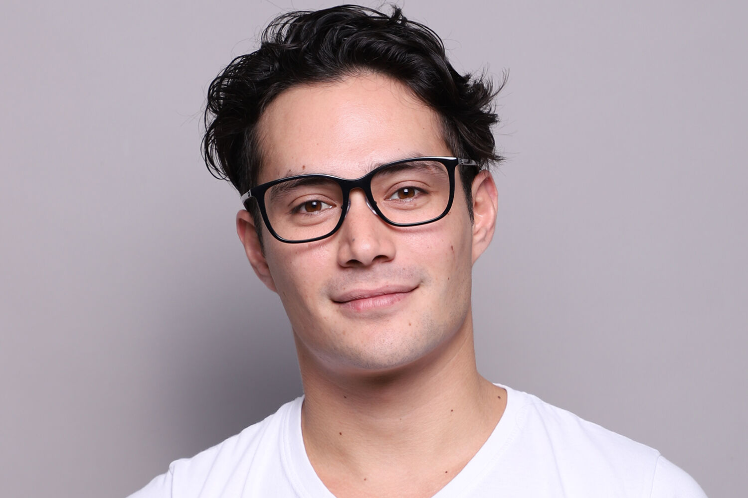 Ray-Ban RX7168D Asian Fit 2000 Square Black Eyeglasses