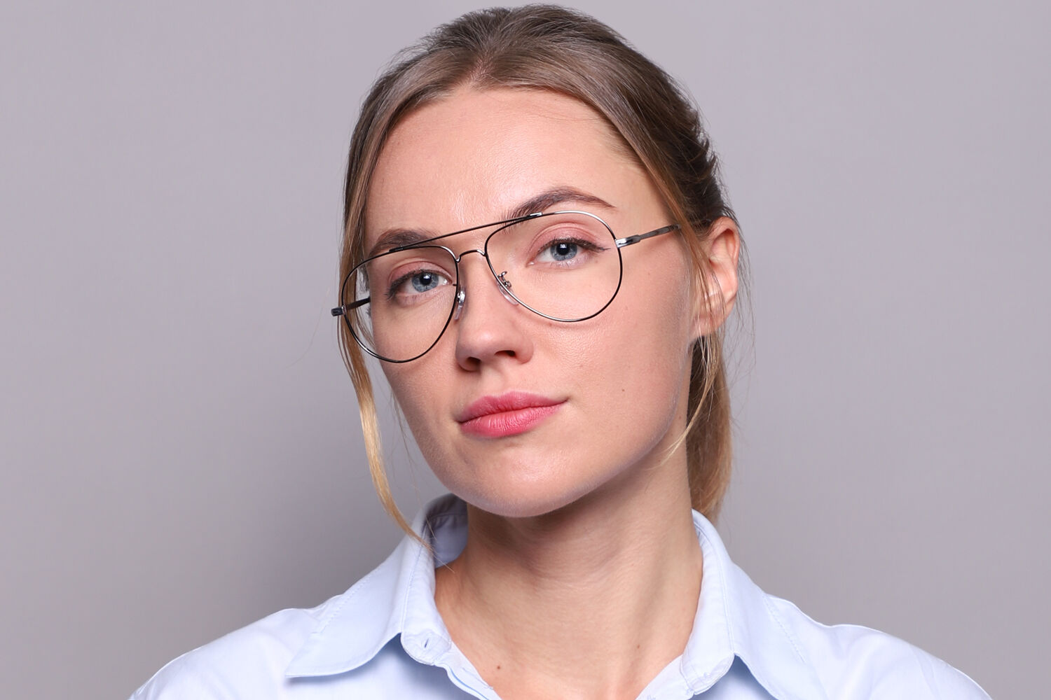 David Beckham DB 7013 6LB Ruthenium Grey Eyeglasses