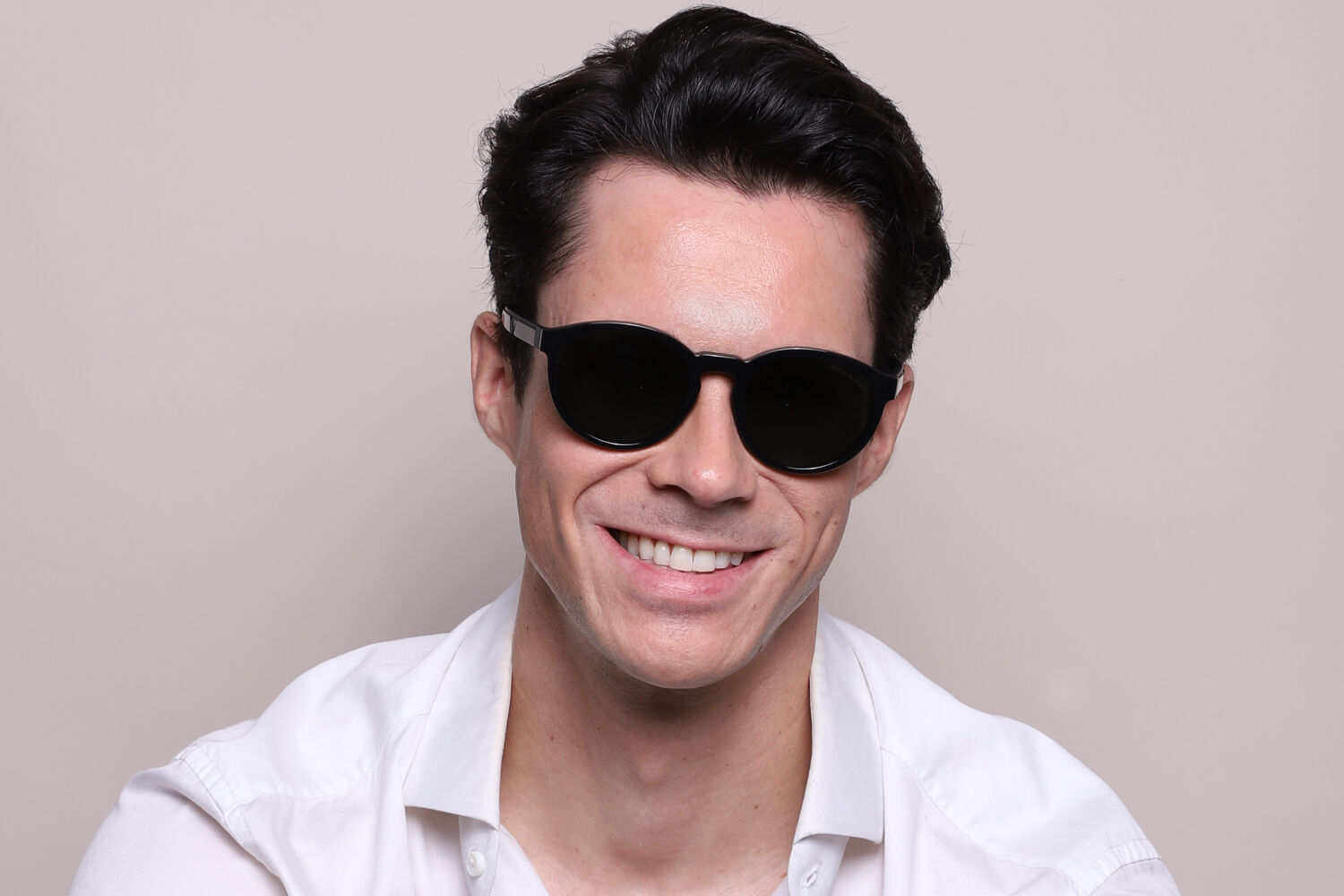 Emporio Armani EA4152 With Clip-On 58011W Oval Matte Black