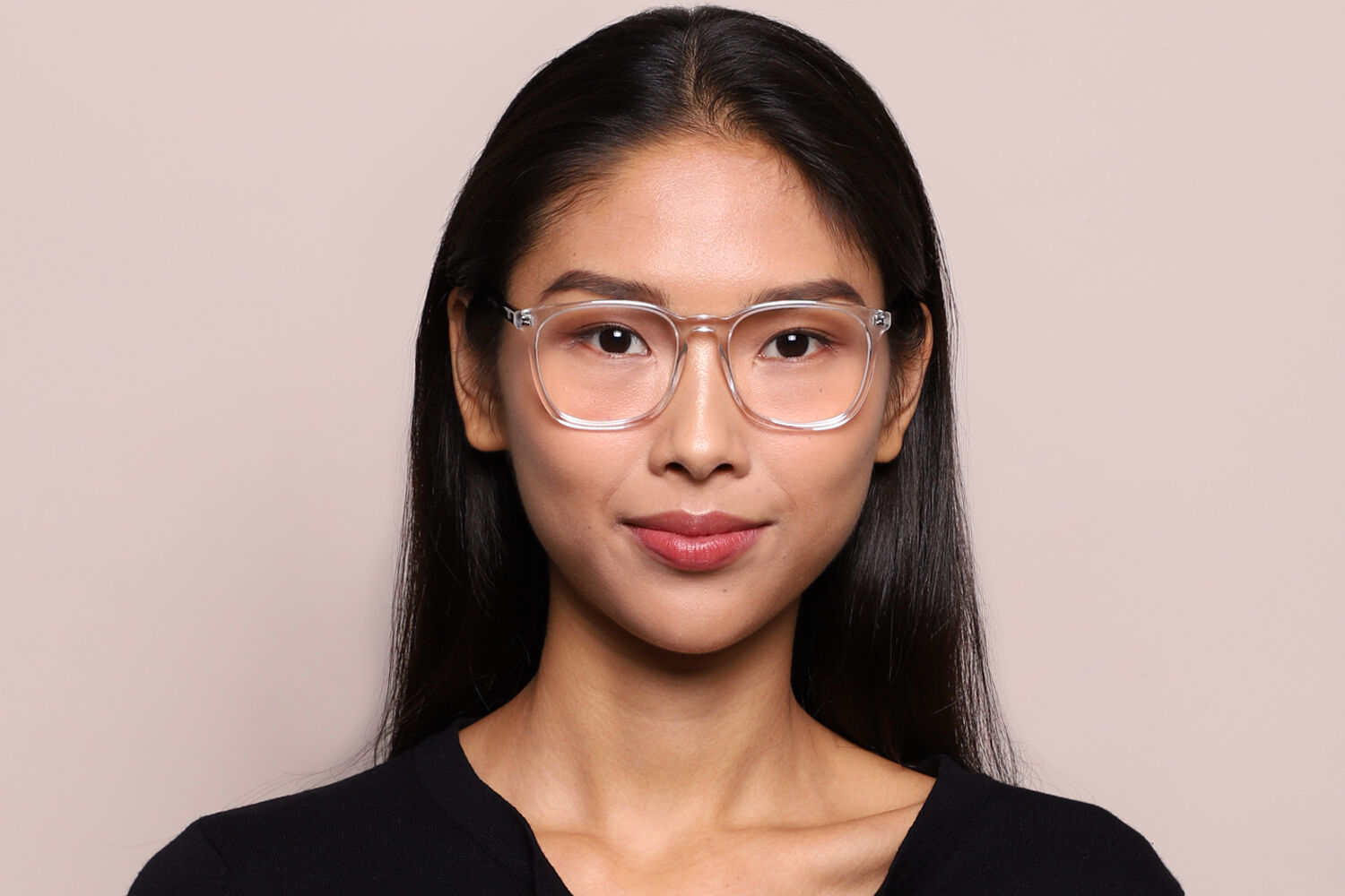 Ray-Ban RX5387 5629 Square Transparent Crystal Eyeglasses