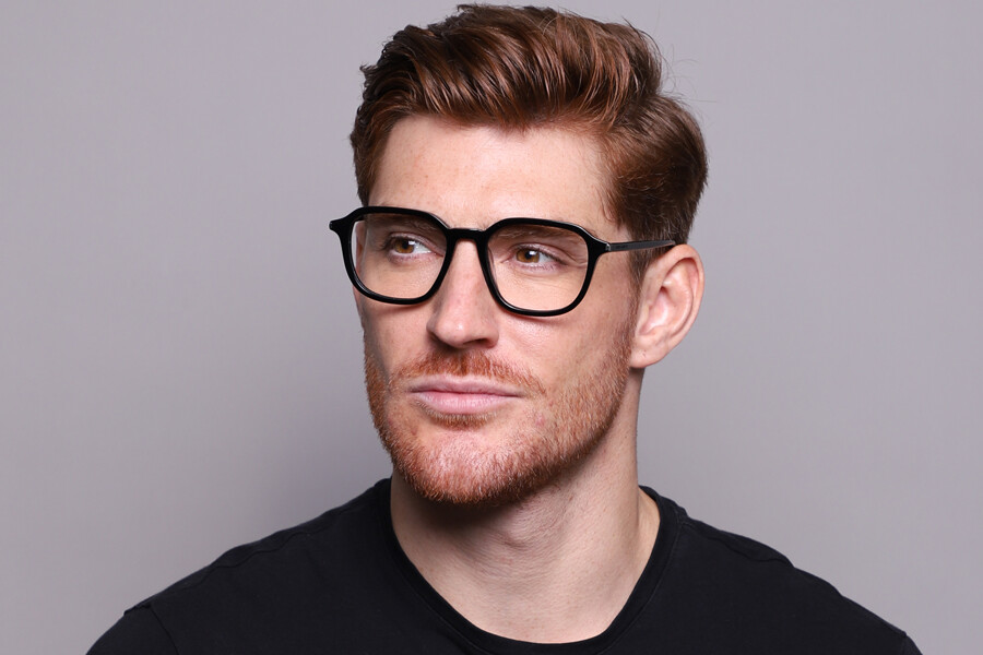 Saint Laurent SL 387 001 Square Black Eyeglasses  display picture 1