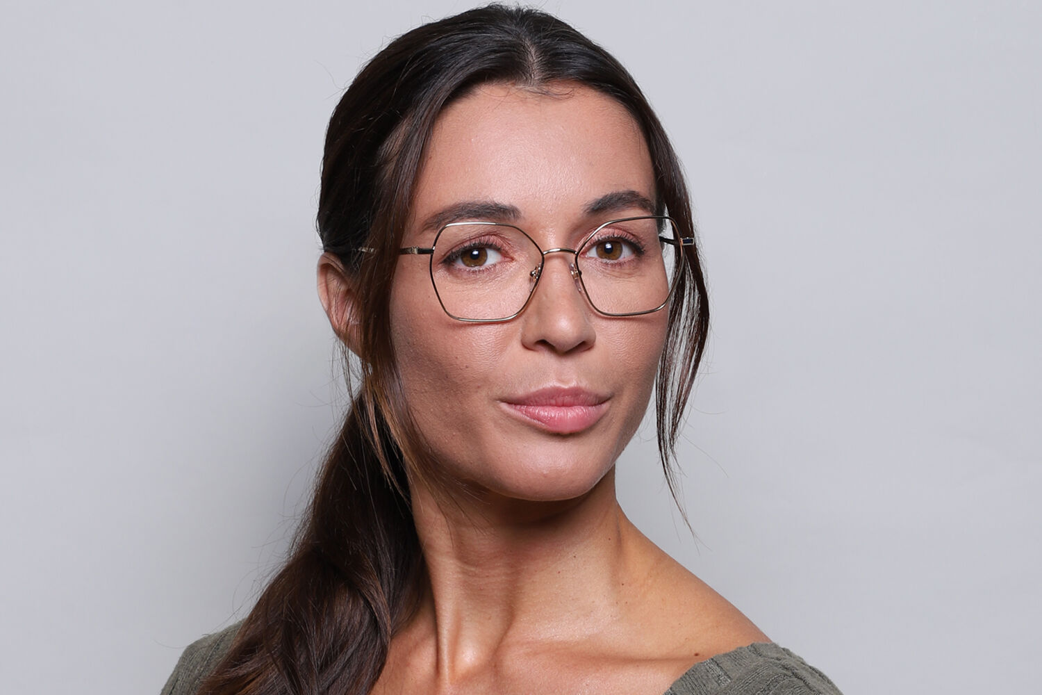 Vogue Eyewear VO4196 848 Geometric Pale Gold Eyeglasses