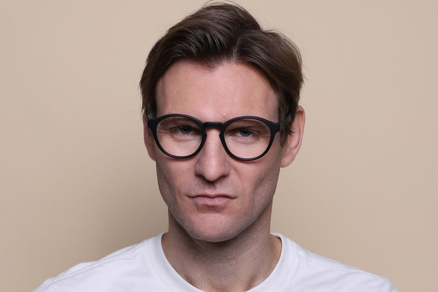 Oakley OX8165 SADDLE 816501 Round Satin Black Eyeglasses