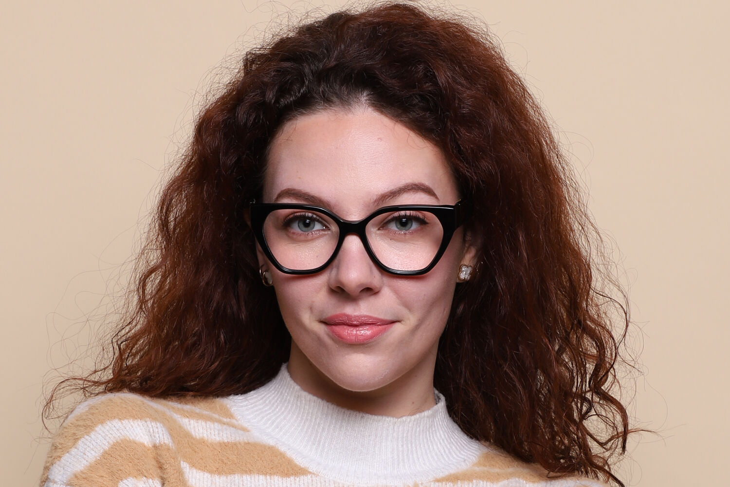 Karl Lagerfeld KL6053 N 001 Cat Eye Black Eyeglasses