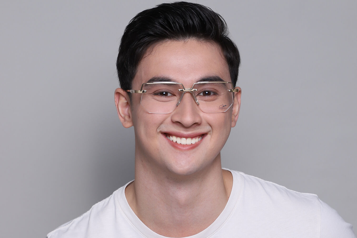 Cazal 742 97 Square Gold Eyeglasses | SmartBuyGlasses US