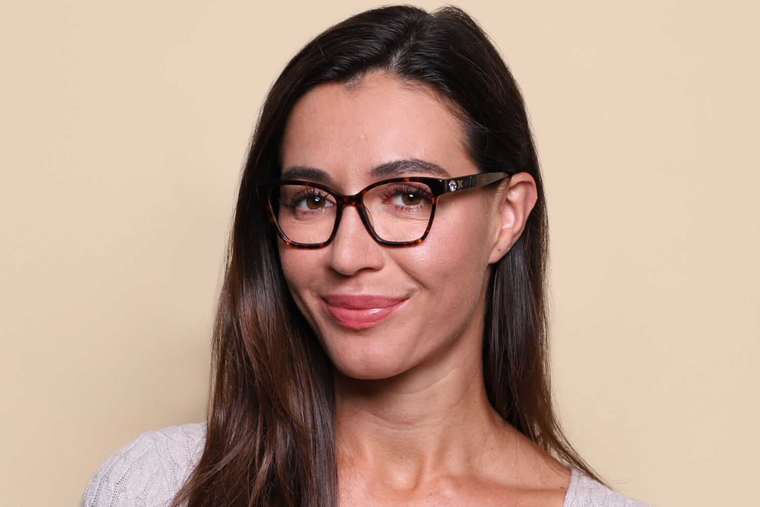 Juicy Couture JU 215 086 Cat Eye Tortoise Eyeglasses