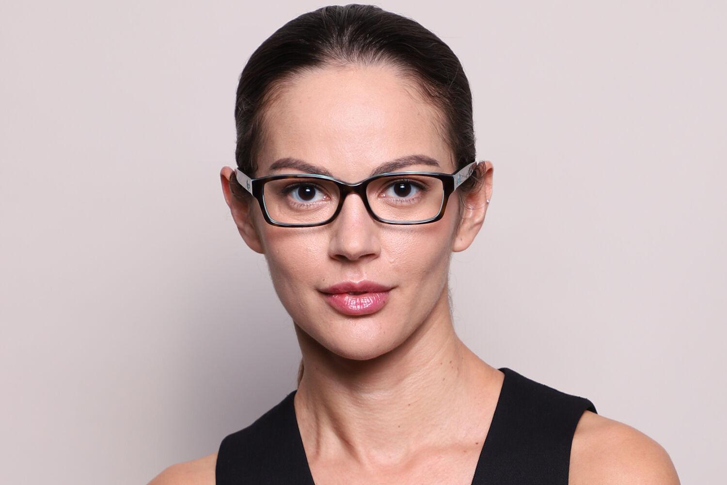 Coach HC6040 BROOKLYN 5116 Dark Tortoise Blue Eyeglasses