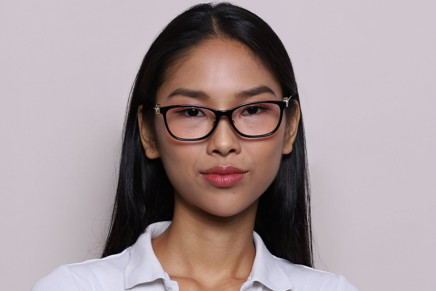 Versace VE3297D Asian Fit GB1 Square Black Eyeglasses