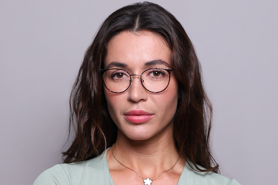 Guess GU2913 028 Cat Eye Shiny Rose Gold Eyeglasses  display picture 2