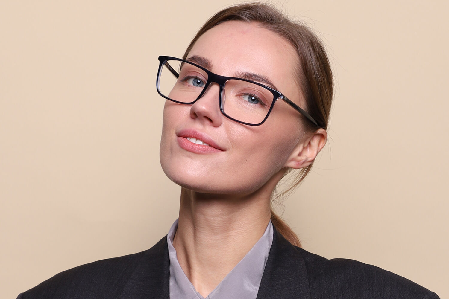 Zeiss ZS22500 413 Transparent Denim Blue Eyeglasses