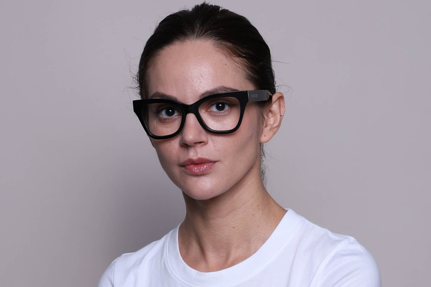 Gucci GG1133O 001 Cat Eye Black Eyeglasses | SmartBuyGlasses US