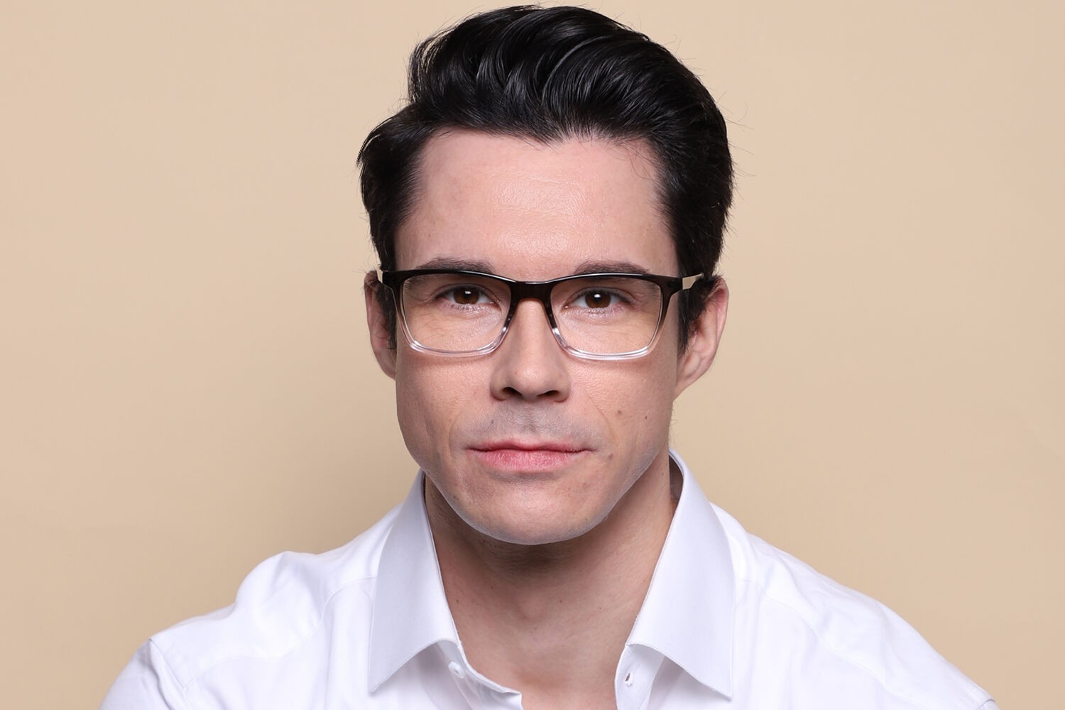 Nike 7286 035 Square Transparent Grey Eyeglasses | SmartBuyGlasses US