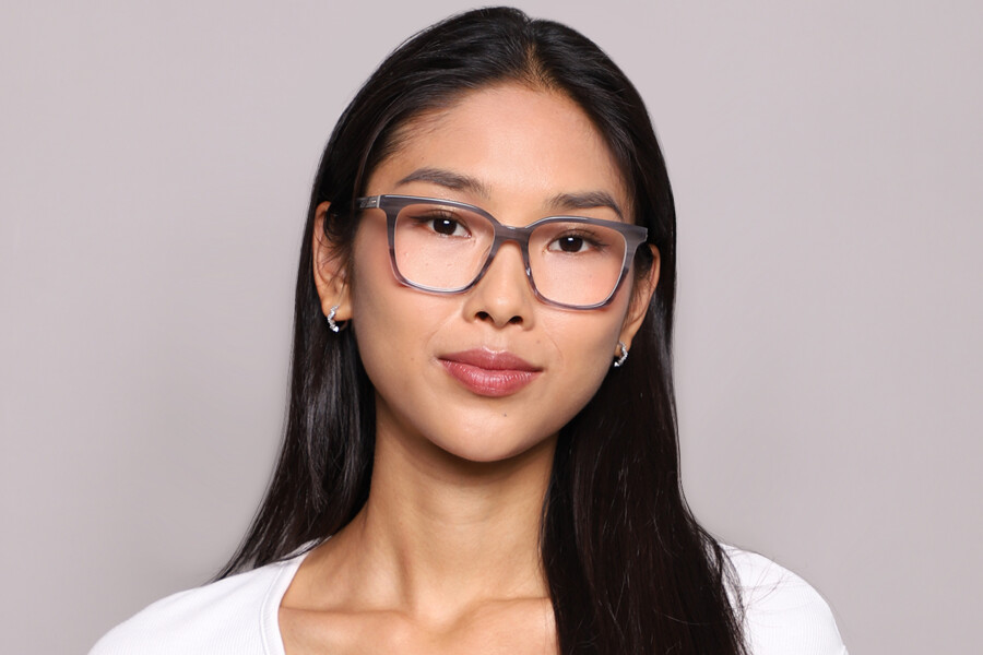 Calvin Klein CK22540 023 Square Striped Grey Brown  display picture 1