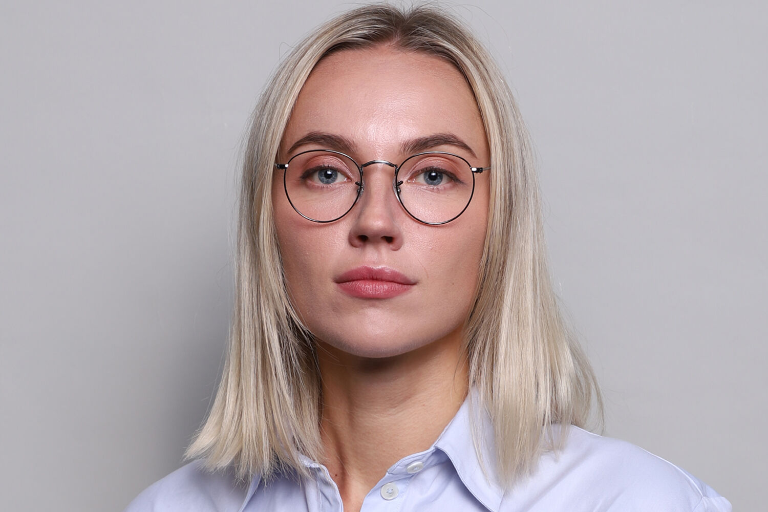Ray-Ban RX3447V Round Metal 2502 Gunmetal Eyeglasses