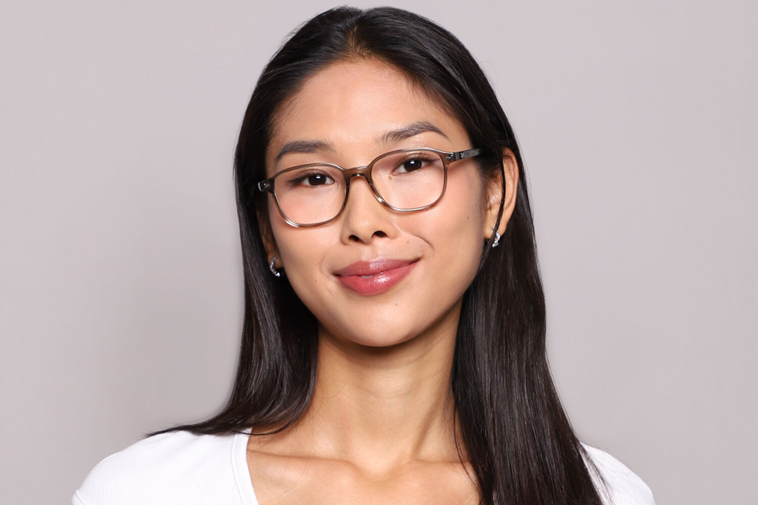 Ray-Ban RX5393 Leonard 8178 Transparent Green Eyeglasses
