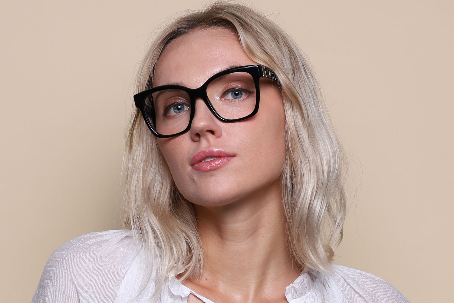 Burberry BE2363 SYLVIE 3001 Shiny Black Eyeglasses