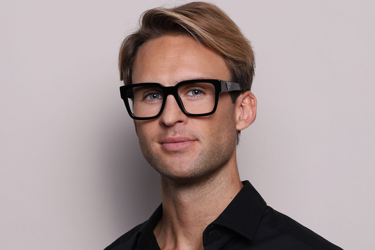 Prada PR 08ZV 1AB1O1 Square Black Eyeglasses | SmartBuyGlasses US