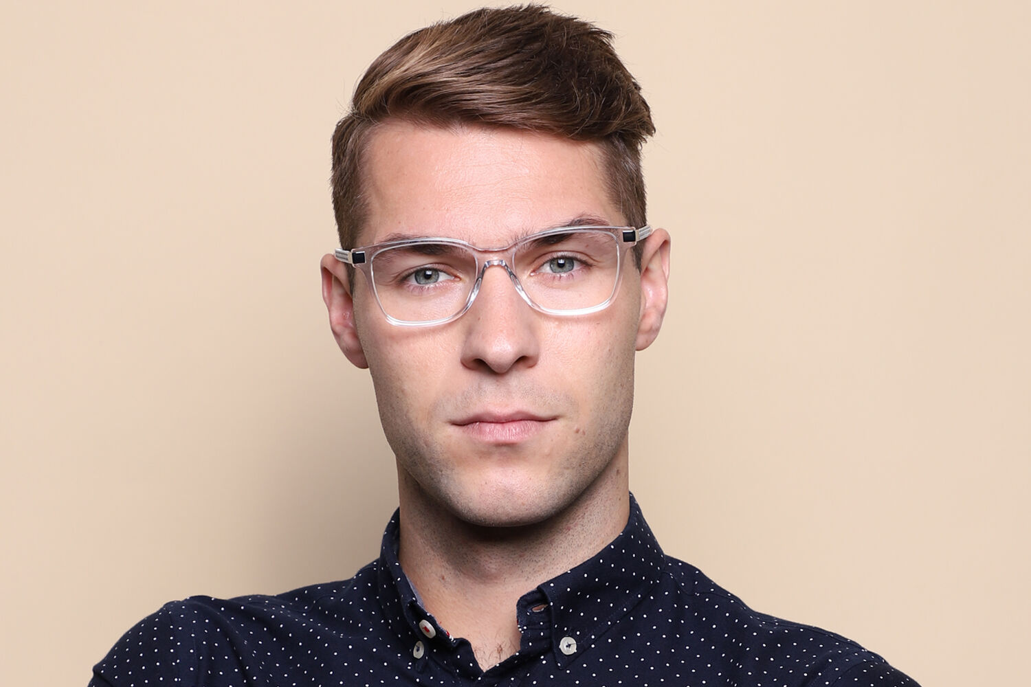 Versace VE3340U 148 Square Clear Eyeglasses | SmartBuyGlasses US
