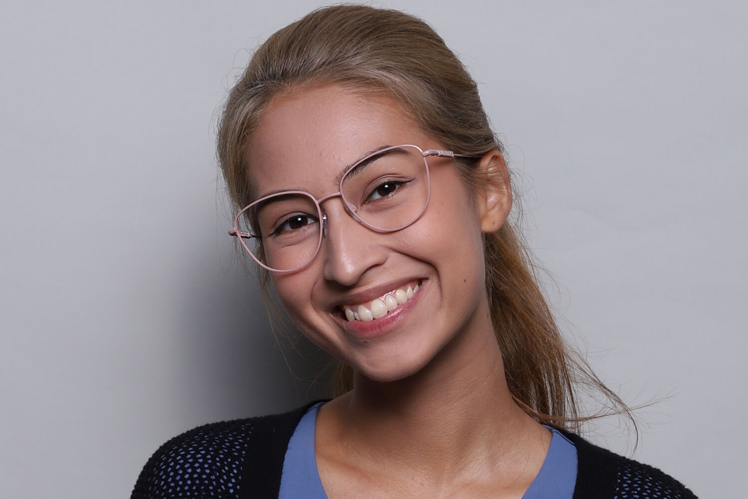 Burberry BE1376 VIRGINIA Asian Fit 1343 Cat Eye Pink Eyeglasses