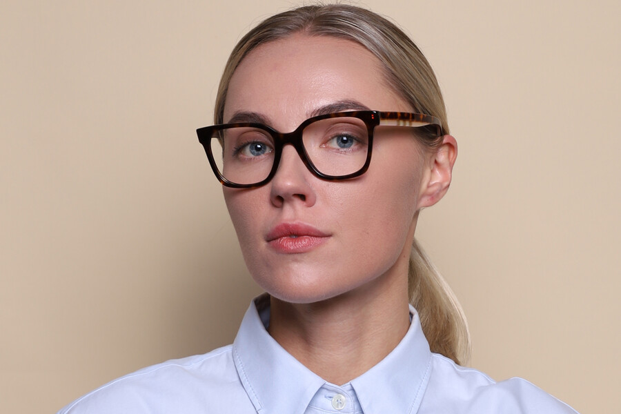 Burberry Evelyn BE2347 Eyeglasses – Dark Tortoise Acetate Frame, Authentic Burberry BE2347 Evelyn Black Eyeglasses | Includes FREE Rx  main image 4