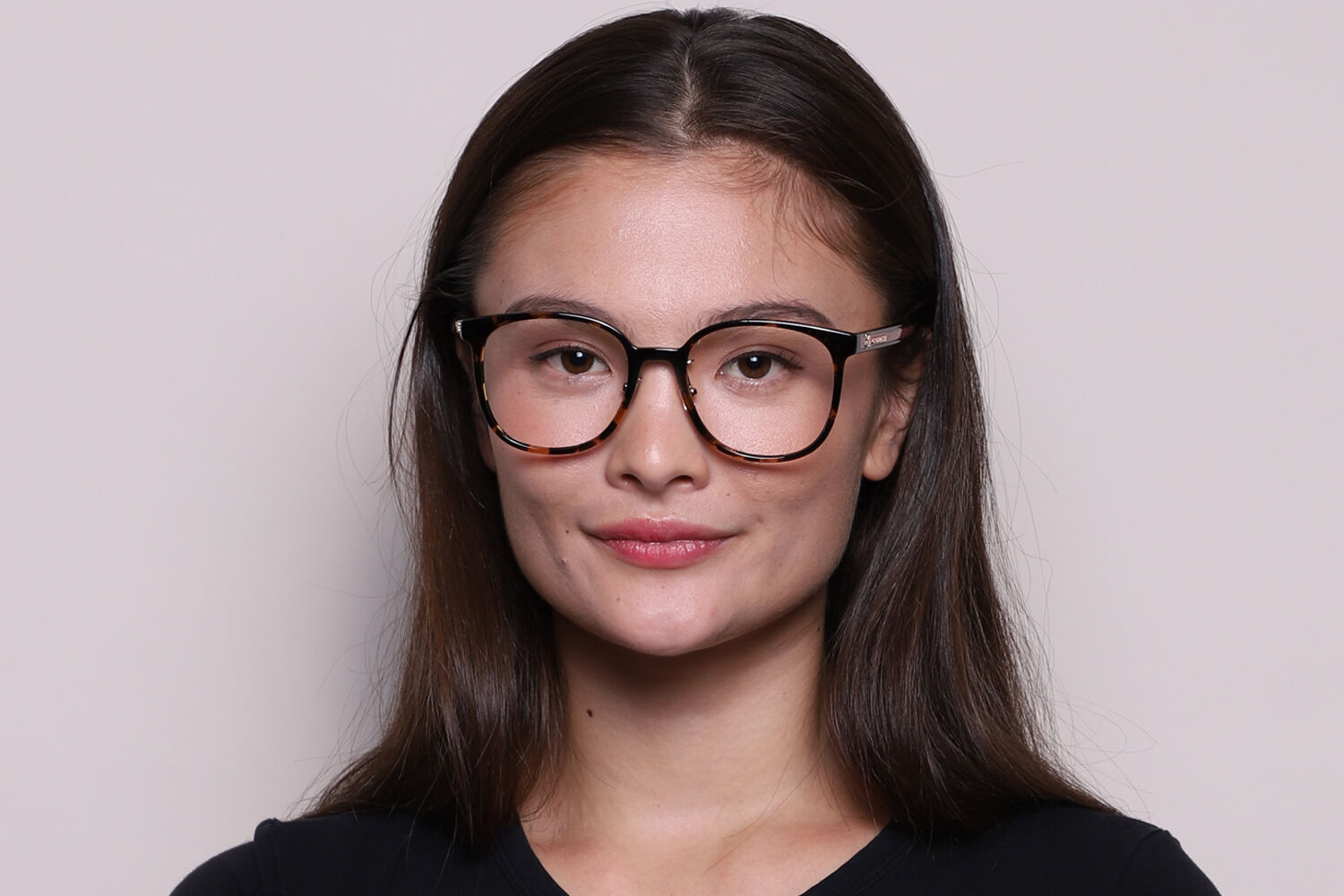 Coach HC6217 Asian Fit 5120 Oval Tortoise Eyeglasses