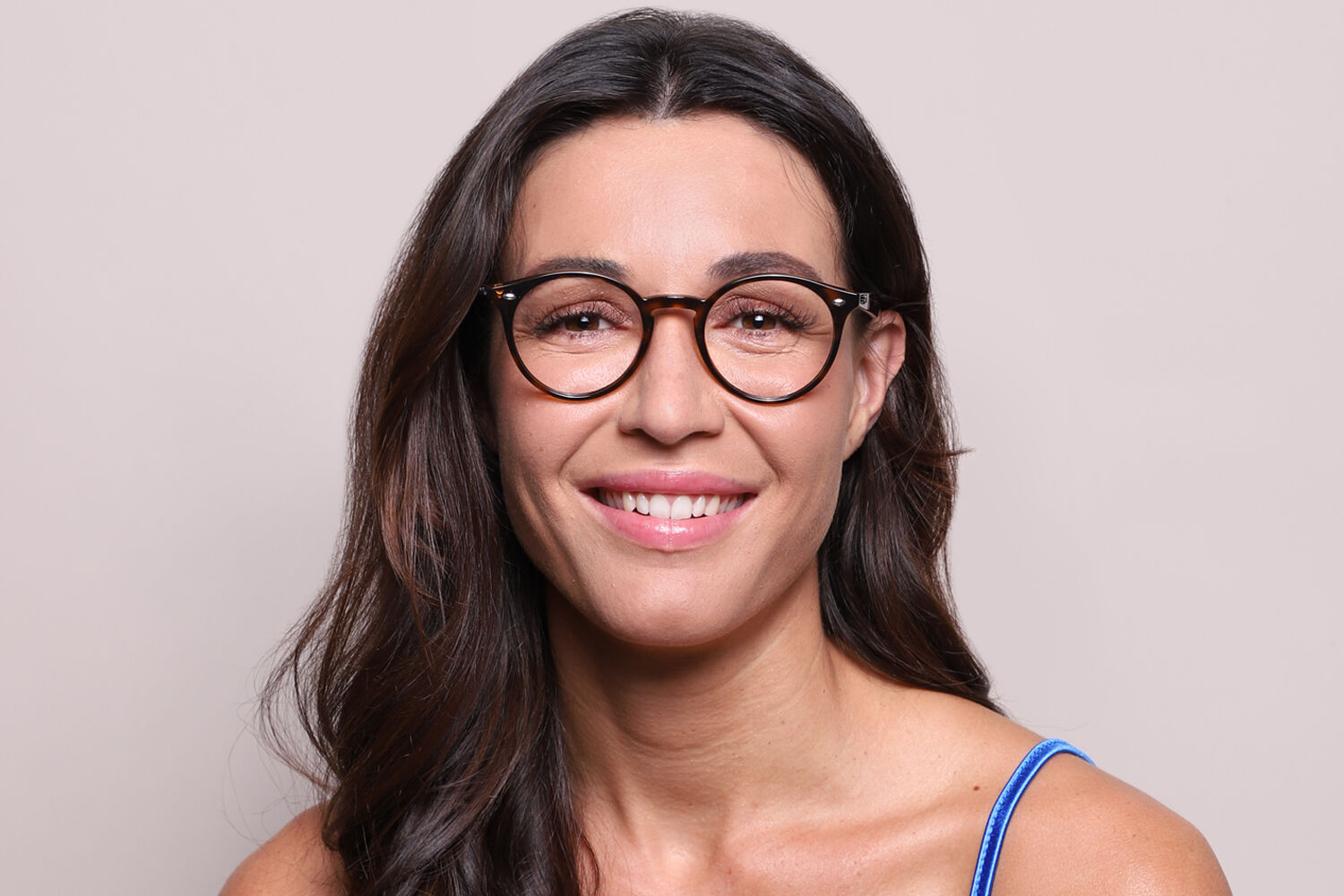 レイページ Ray-Ban RB2180 710/M1 Oval Dark Tortoise Eyeglasses