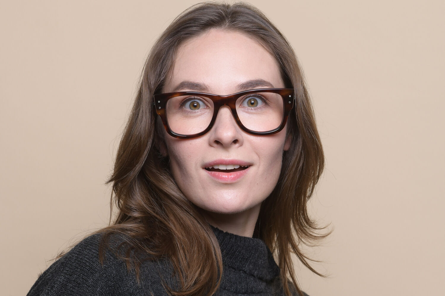 Ray-Ban RX0840V Mega Wayfarer 2144 Striped Tortoise Eyeglasses