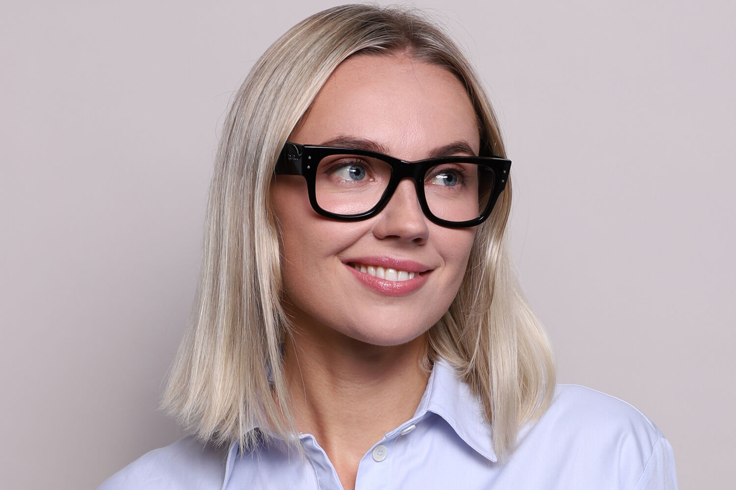 Ray-Ban RX0840V Mega Wayfarer 2000 Square Black Eyeglasses