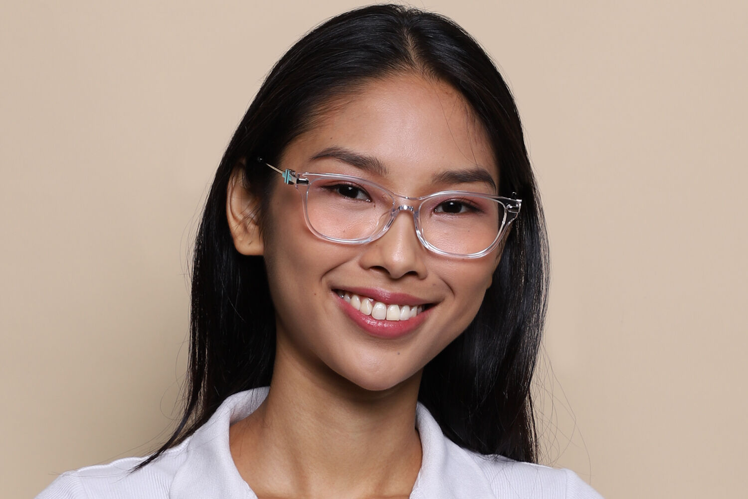 Tiffany & Co. TF2207F Asian Fit 8047 Square Clear Eyeglasses