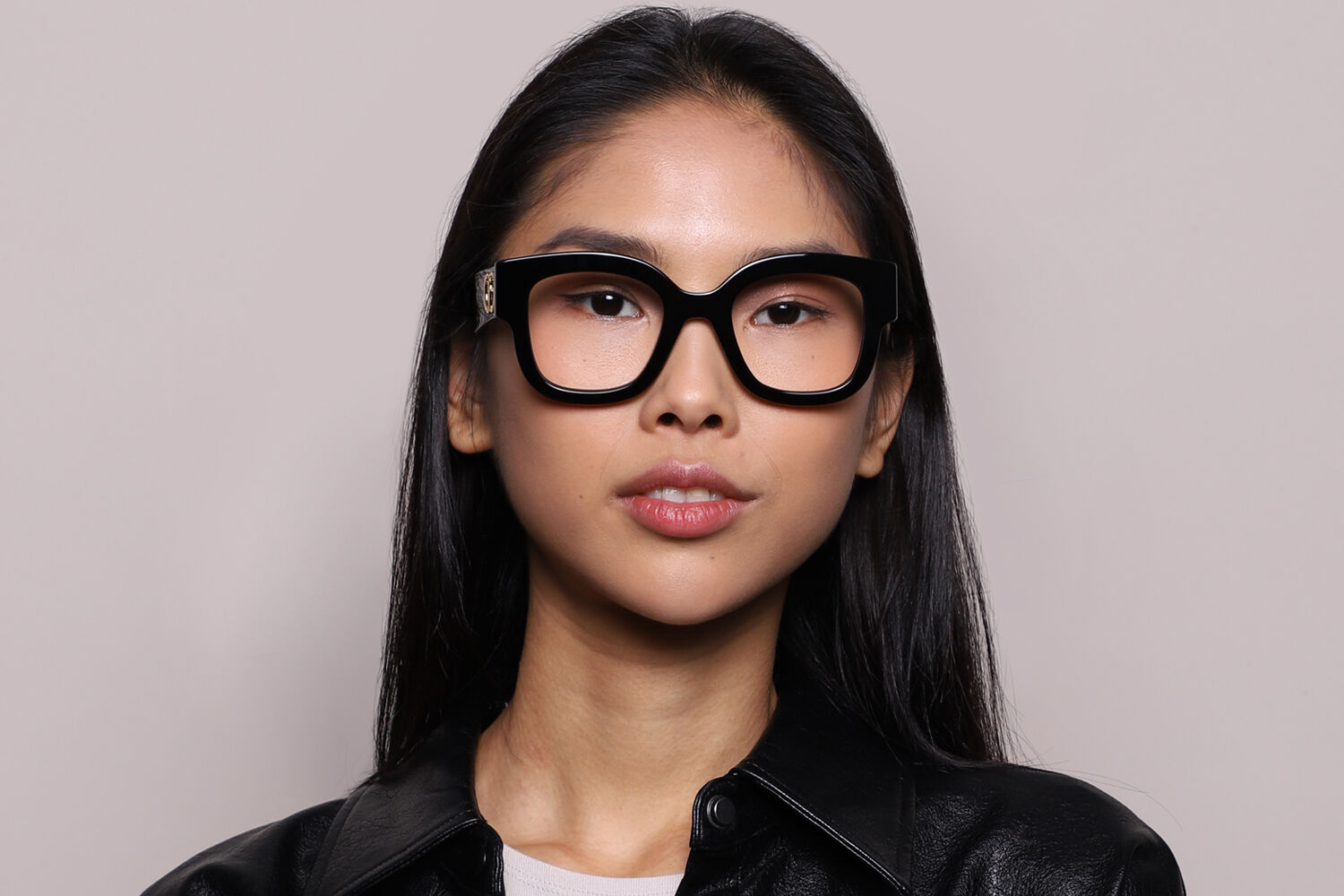 Gucci GG1423O 001 Square Black Eyeglasses | SmartBuyGlasses US