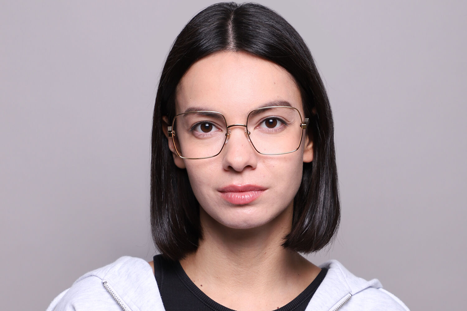 Gucci GG1434O 001 Square Gold Eyeglasses | SmartBuyGlasses US